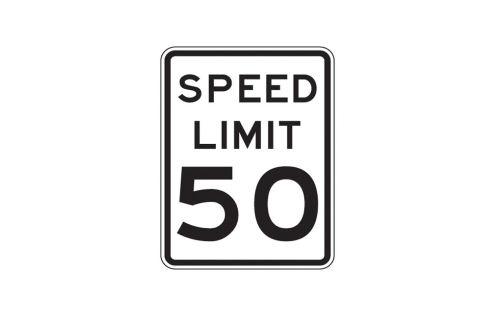 Speed Limit Sign R2-1 - Traffic Safety Supply Company