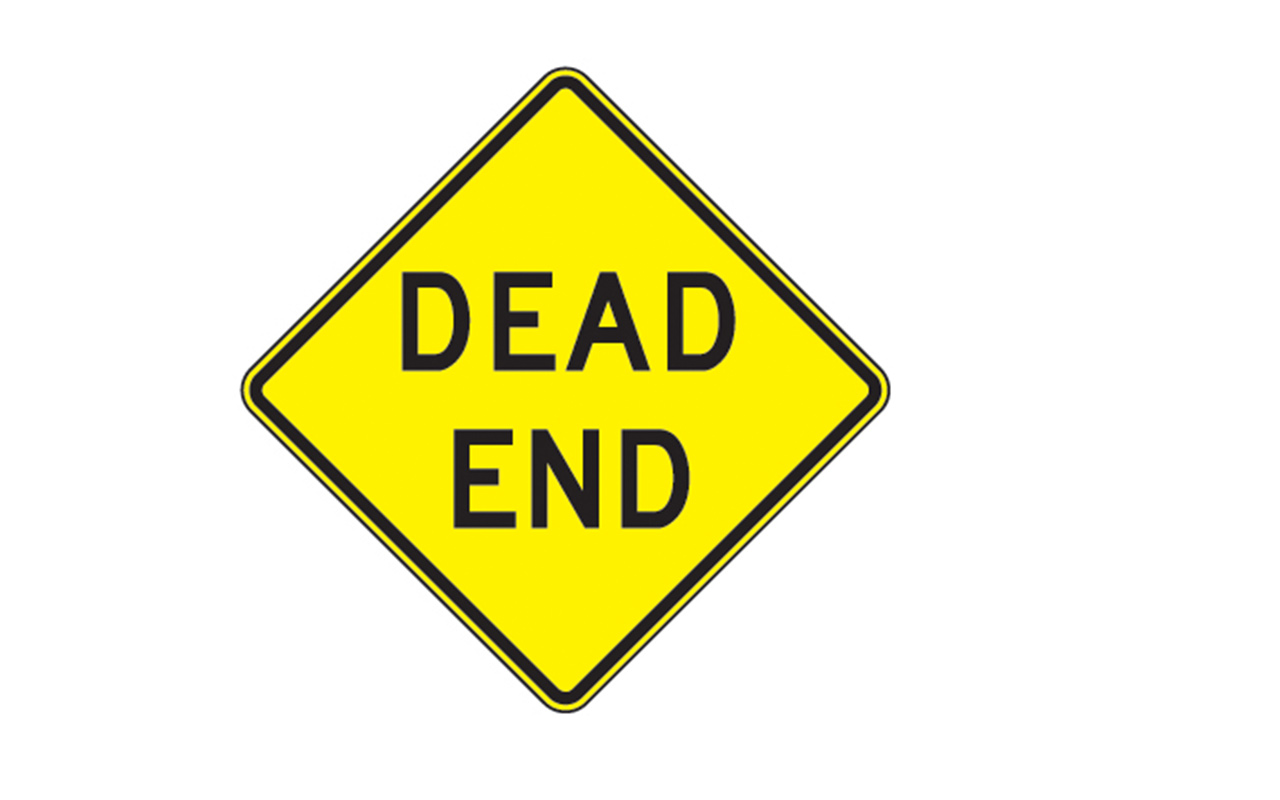 Dead End Sign W14-1 - Traffic Safety Supply Company