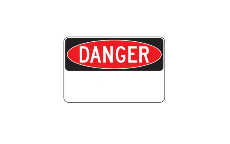 Custom Danger Sign - Traffic Safety Supply Company