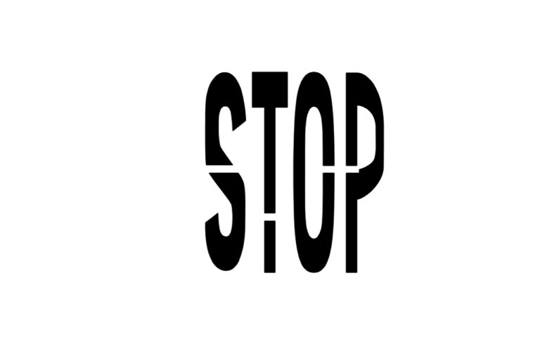 stop stencil traffic safety supply company