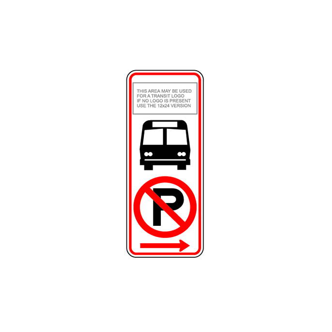 No Parking Bus Stop Sign R7-107a - Traffic Safety Supply Company