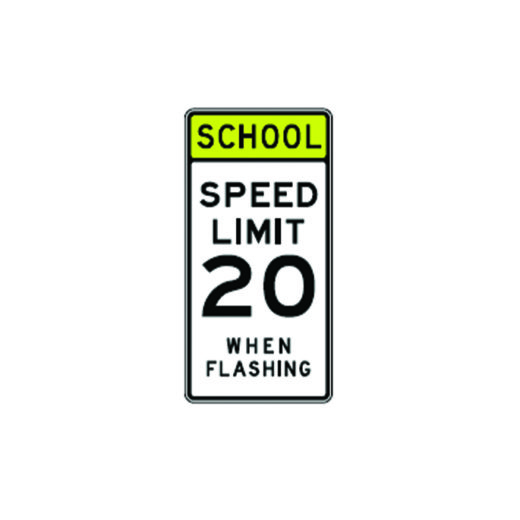 School Speed Limit Sign S5-1 - Traffic Safety Supply Company