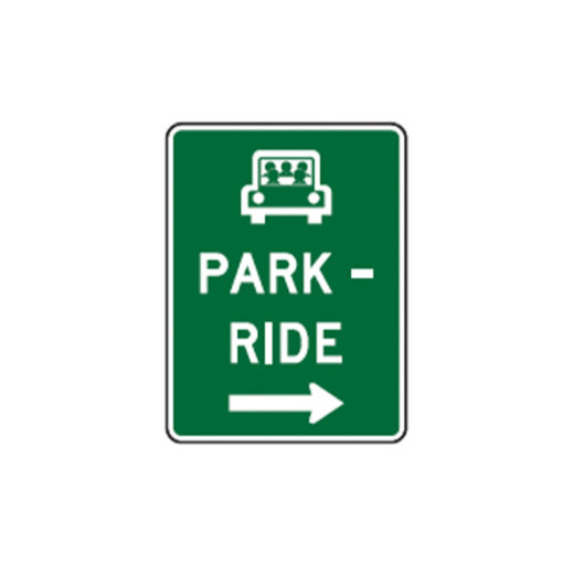 Park and Ride Sign D4-2 - Traffic Safety Supply Company